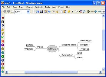 FreeMind screenshot